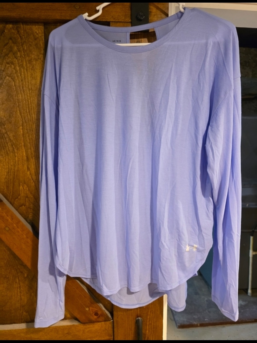 Under Armour Light Purple Long Sleeve Performance Top